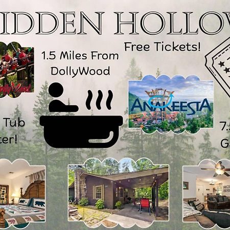 Hidden Hollow Pigeon Forge Extérieur photo